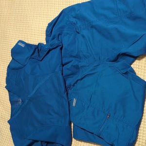 Cherokee maternity scrub set